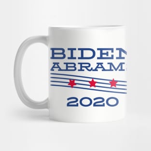 Joe Biden 2020 and Stacy Abrams on the One Ticket. Biden Abrams Mug